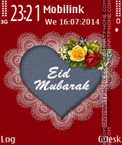 Eid mubarak theme screenshot