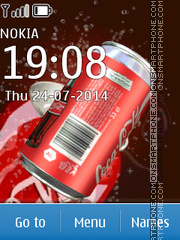 Coca Cola theme screenshot