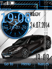 BMW i8 theme screenshot