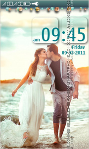 Happiness Couple theme screenshot