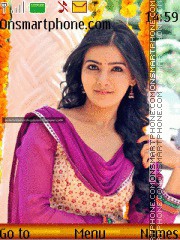 Samantha Ruth Prabhu 2014 theme screenshot