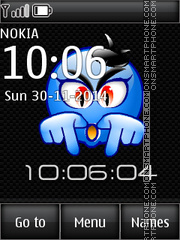 Funny Animated Smileys theme screenshot