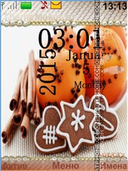 Winter Sweets theme screenshot