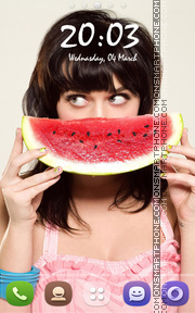 Katy Perry theme screenshot