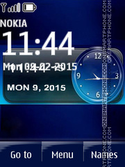 iPhone Clock 03 theme screenshot