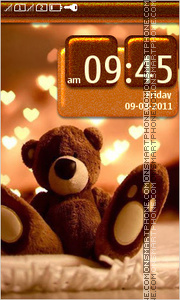 Teddy Bear 10 theme screenshot