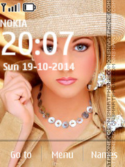 Awesome Girl theme screenshot