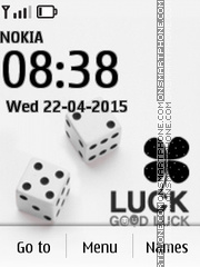 Good Luck Animated theme screenshot