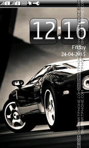 Black Car theme screenshot
