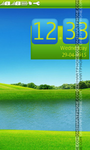 Landscape theme screenshot