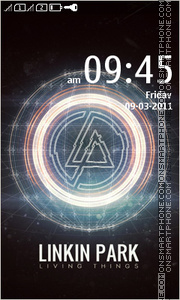 Linkin Park 14 theme screenshot