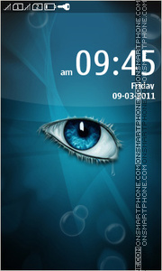 Eye Abstract theme screenshot
