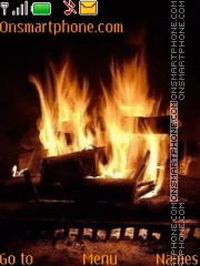 Fire theme screenshot