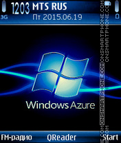 Azure theme screenshot