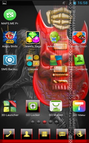 Guitar Hero 01 theme screenshot