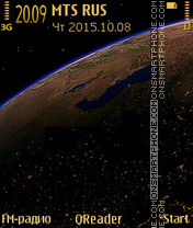 Night Side theme screenshot