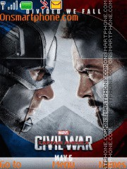 Captain America Civil War theme screenshot