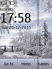 Winter Time 05 theme screenshot