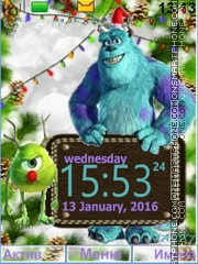 MONSTERS, INC theme screenshot