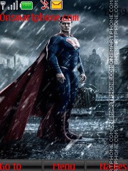 Superman theme screenshot