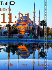 Blue Mosque theme screenshot