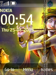 Lord Krishna 10 theme screenshot