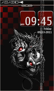 Skulls 335 theme screenshot