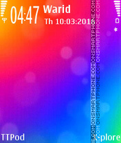 Candy theme screenshot