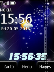 Clock theme screenshot
