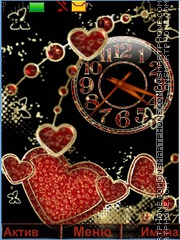 Hearts theme screenshot