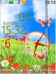 Nature theme screenshot
