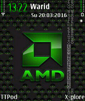 AMD theme screenshot