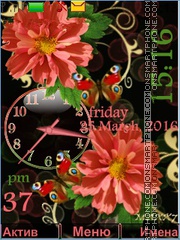 Flowers theme screenshot