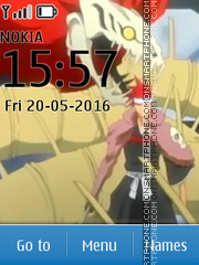 Bleach Renji Bankai theme screenshot