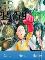 One Punch Man theme screenshot