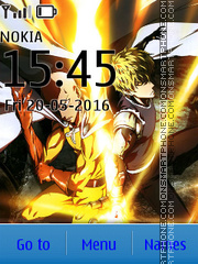 Saitama & Genos theme screenshot