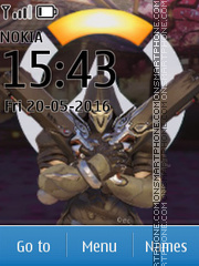 Overwatch theme screenshot
