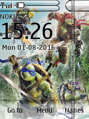 Teenage Mutant Ninja Turtles theme screenshot