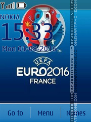 Euro 2016 theme screenshot