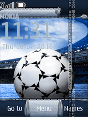 Football 2019 theme screenshot