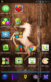 Ferrari Emblem 02 theme screenshot