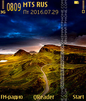 Scotland theme screenshot