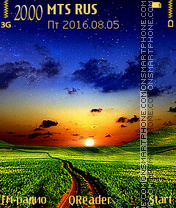 Colour's Land theme screenshot