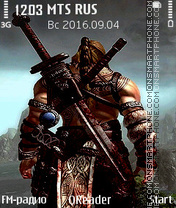 Warcraft theme screenshot