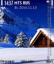 High Snow theme screenshot