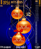 Christmas theme screenshot