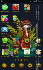 Tiger 62 theme screenshot
