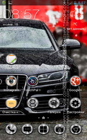 Audi S5 07 theme screenshot