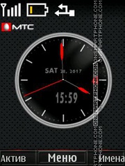 Carbonic red theme screenshot