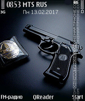 Police100% theme screenshot